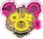 Forever Light Neonkunst, LED, Punk, Beer (peluche), Rose-jaune, Fla01