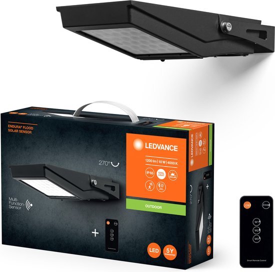 Ledvance ENDURA Flood Solar LED-schijnwerper 84- 1-W