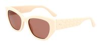 Lacoste L6047S N Sand 54/19/145 Dames Zonnebrillen