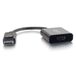 C2G 54306 DisplayPort naar HDMI Adapterkabel 0,2 m Zwart