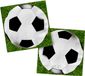 Folat Party Products Servetten - voetbal - 33 x 33 cm - 20 stuks