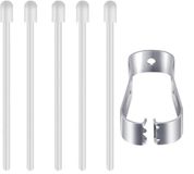 Stylus Navullingen 5 stuks Blanc/Argent