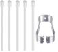 Stylus Navullingen 5 stuks Blanc/Argent