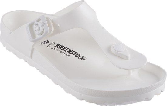 Birkenstock Gizeh Eva - Slippers - White - Regular - Maat 45