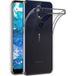 Phonillico® Transparant Gel TPU-hoesje voor Nokia 7.1