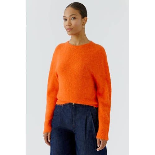 OUI gebreide trui - oranje