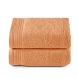 Top Towel Papaya Grote badhanddoeken, 2 handdoeken, 50 x 100 cm, 100% katoen, 600 gram