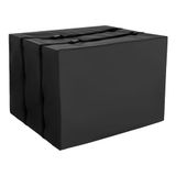 VEVOR Afdekking voor buitenairconditioning, 53 x 40 x 38 cm, beschermhoes voor airconditioning, waterdichte polyester, dubbellaags, verstelbare riem, universele maat
