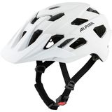 ALPINA PLOSE MIPS Fietshelm voor dames en heren, individueel verstelbaar, mat wit, 57-61 cm