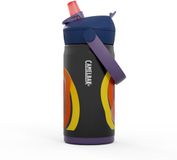 CamelBak Thrive Flip Straw Drinkfles Kids - 350 ml - RVS - Met Rietje - Isolatie Waterfles - Blauw