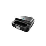 Cecotec Rock'nToast 4in1 Sandwich Maker - 1000W - Black & Stainless Steel