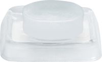 Spirella Level Zeepbakje - Wit Kunststof - 10 x 2.5 cm