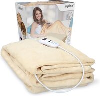 alpina Elektrische Bovendeken - 1-Persoons 130 x 180 cm - Beige