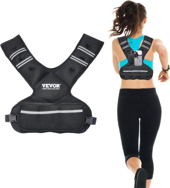 VEVOR Verstelbaar Gewichtsvest 9-14,5 kg