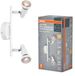 Osram LED Spot GU10 2 x 3,4W, 460lm, wit, 2.700K, warm wit, CRI 90