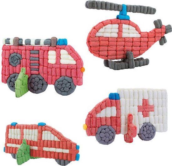 PlayMais Fun to Play Brandweerwagen - Knutselset - 3+ jaar