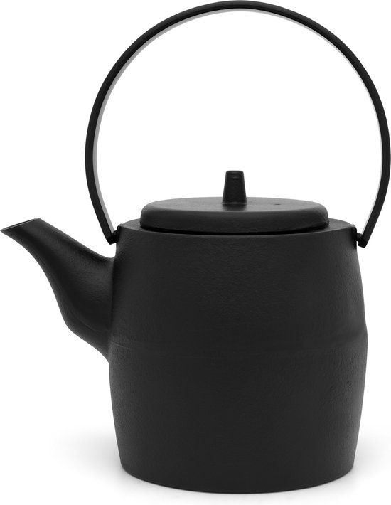 Bredemeijer Theepot Kobe Gietijzer Zwart 1.2L
