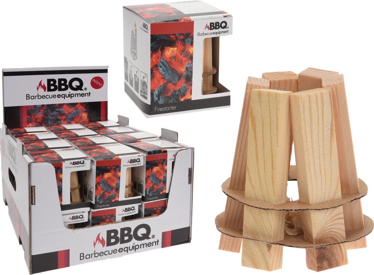 Vuurstarter in hout - 8719202186024