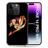Beschermhoes Fairy Tail iPhone 14 Pro Plus (6.7 inch) Black Protective Case