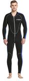 LIDO Cressi Lido Man 2mm Monopiece Wetsuit Black Size 6/XXL