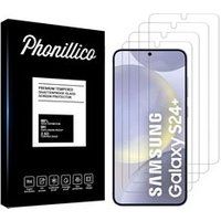 Phonillico® Samsung Galaxy S24 PLUS Gehard Glas Schermprotector [4 Stuks]