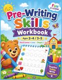 PRE-WRITING SKILLS WORKBOOK: Pencil Control Practice