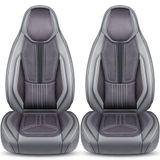 Bremer Sitzbezüge GmbH Premium Camper stoelhoezen voor Bürstner Eliseo Active WDS7 in Grijs (2 losse stoelen)