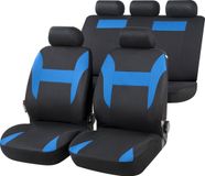 CarComfort Auto stoelbeschermer Nampa blauw