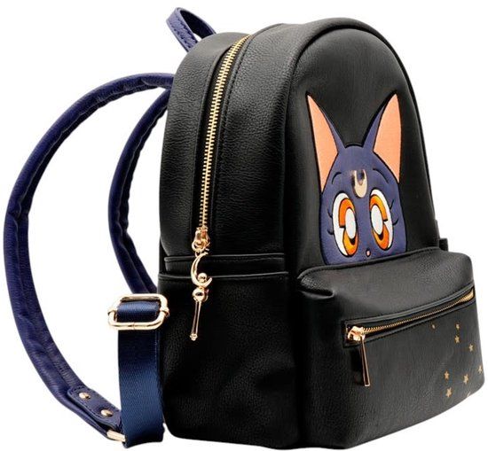 Sailor Moon Luna Unisex Rugtas - meerkleurig - Standard