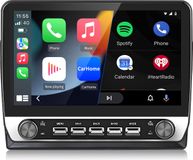 10,1-inch Android 15 autoradio met Carplay, geschikt voor Citroën C5 (2008-2017), inclusief GPS-navigatie, Wi-Fi, Bluetooth, DAB+, stuurwielbediening (SWC) en USB-aansluiting. Geheugen: 2GB RAM + 64GB opslag. Met draaiknop