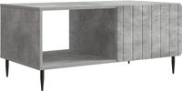 vidaXL Salontafel Betongrijs 90 x 50 x 40 cm Bewerkt hout