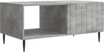 vidaXL Salontafel Betongrijs 90 x 50 x 40 cm Bewerkt hout