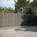 Maison Exclusive - Gabion avec couvercle, 650x100x200 cm, acier galvanisé