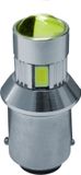 Simoni Racing BA15S 6-LED Lampen 'Canbus No-Polarity' - Oranje - Set À 2 Stuks
