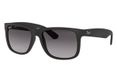 Ray-Ban Justin Classic Zonnebril - Wayfarer - Vierkant - Zwart - Grijs - Heren