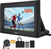 VEVOR Opblaasbaar Filmscherm Projectiescherm 409x160x272cm Home Theater