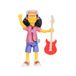 The JAKKS Pacific The Simpsons Otto 12,7 cm Collectible Action Figure