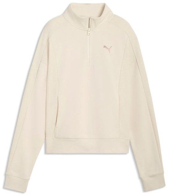 Puma Dames-sweatshirt Class Relaxed Half-Zip Crew 691873