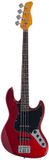 Sire Basses Sire V3N 4/CAR Marcus Miller 4-snarige Actieve Jazz Bas Candy Apple Red met 2-Bands Preamp