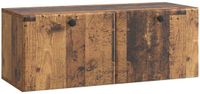vidaXL TV-kast 78,5 x 31 x 30 cm Oud hout Bewerkt hout