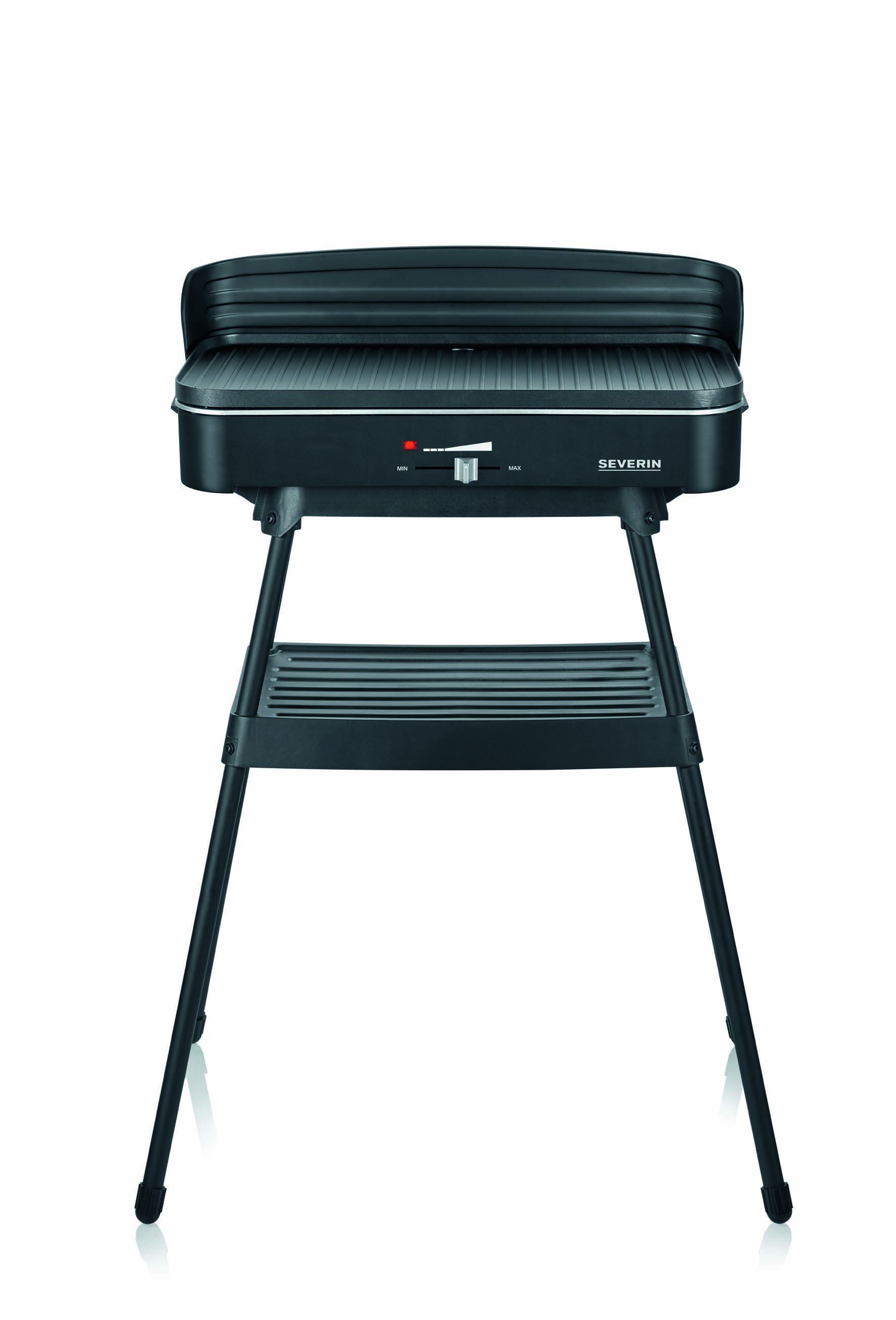 Severin PG 8533 - Elektrische Tafelbarbecue - 2200W - Zwart