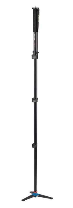 Benro A38FD Cameramonopod - Aluminium - Black, Blue, Orange