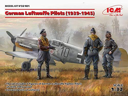 ICM 32101 figuren Duitse luchtwapen pilots (1939-1945) (3 figu