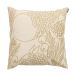 Marimekko Piirto Ketunmarja housse de coussin blanc cassé-or, 50x50 cm