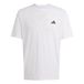 adidas heren Workout Essentials Feelready 3 Stripes Shirt, white/black, S