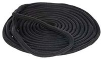Plastimo Set Met Gevlochten Aanmeerlijn Met Spliced Oog 7 m Zwart 12 mm