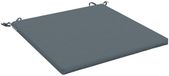 vidaXL Zitkussen SOEST 100% Polyester Blauw 70 x 70 x 3 cm