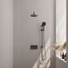 BRAUER Gunmetal Carving thermostatische inbouw regendouche SET 69