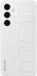 Samsung Galaxy S25+ hoesje met band en standaard, wit