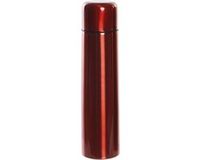Item International RVS thermosfles/isoleerfles rood met drukdop 920 ml - Dubbelwandig